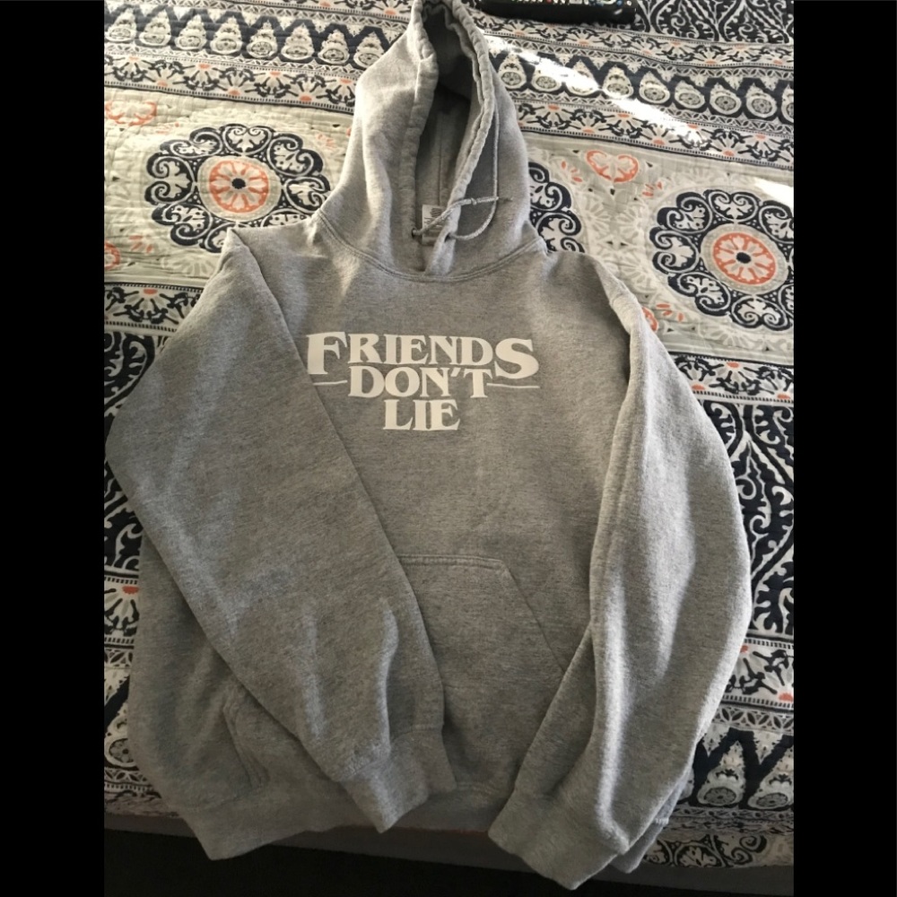 “Friends Don’t lie” stranger things hoodie